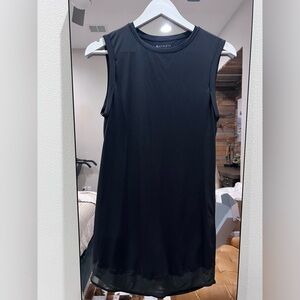 Athleta Sheath Dress Black sizeXXS preowned gently